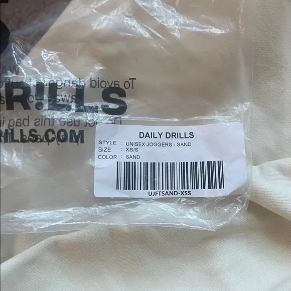 Daily drills unisex joggers - Picture 2 of 4